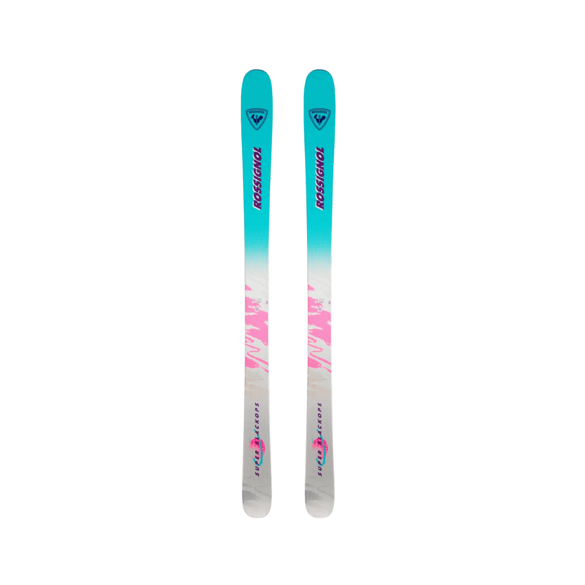 ROSSIGNOL SUPER BLACKOPS 98 2004 2005 BLUE WHITE PINK