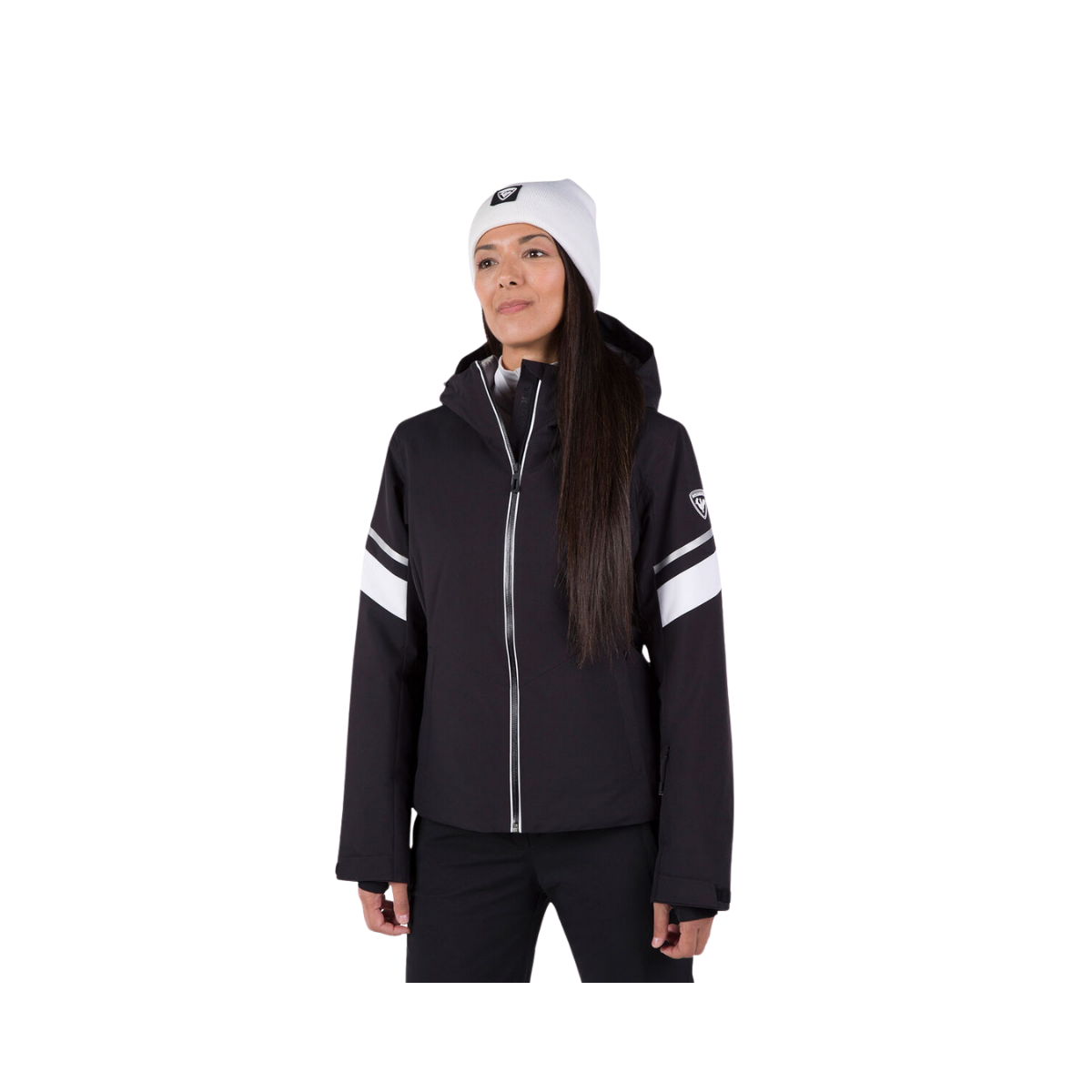 ROSSIGNOL W STRAWPILE INSULATED SKI JKT BLACK