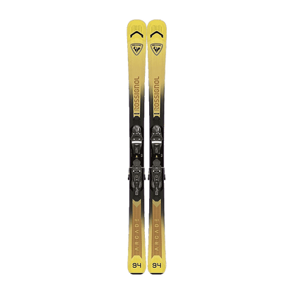 ROSSIGNOL ARCADE 94 SKIS + LOOK SPX 12 KONECT GW BINDINGS