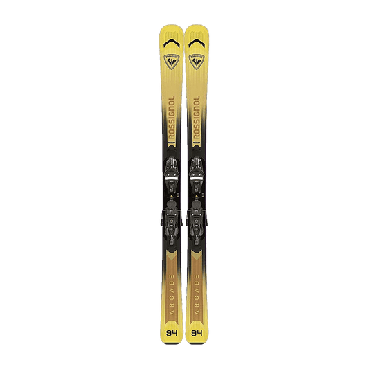 ROSSIGNOL ARCADE 94 SKIS + LOOK SPX 12 KONECT GW BINDINGS