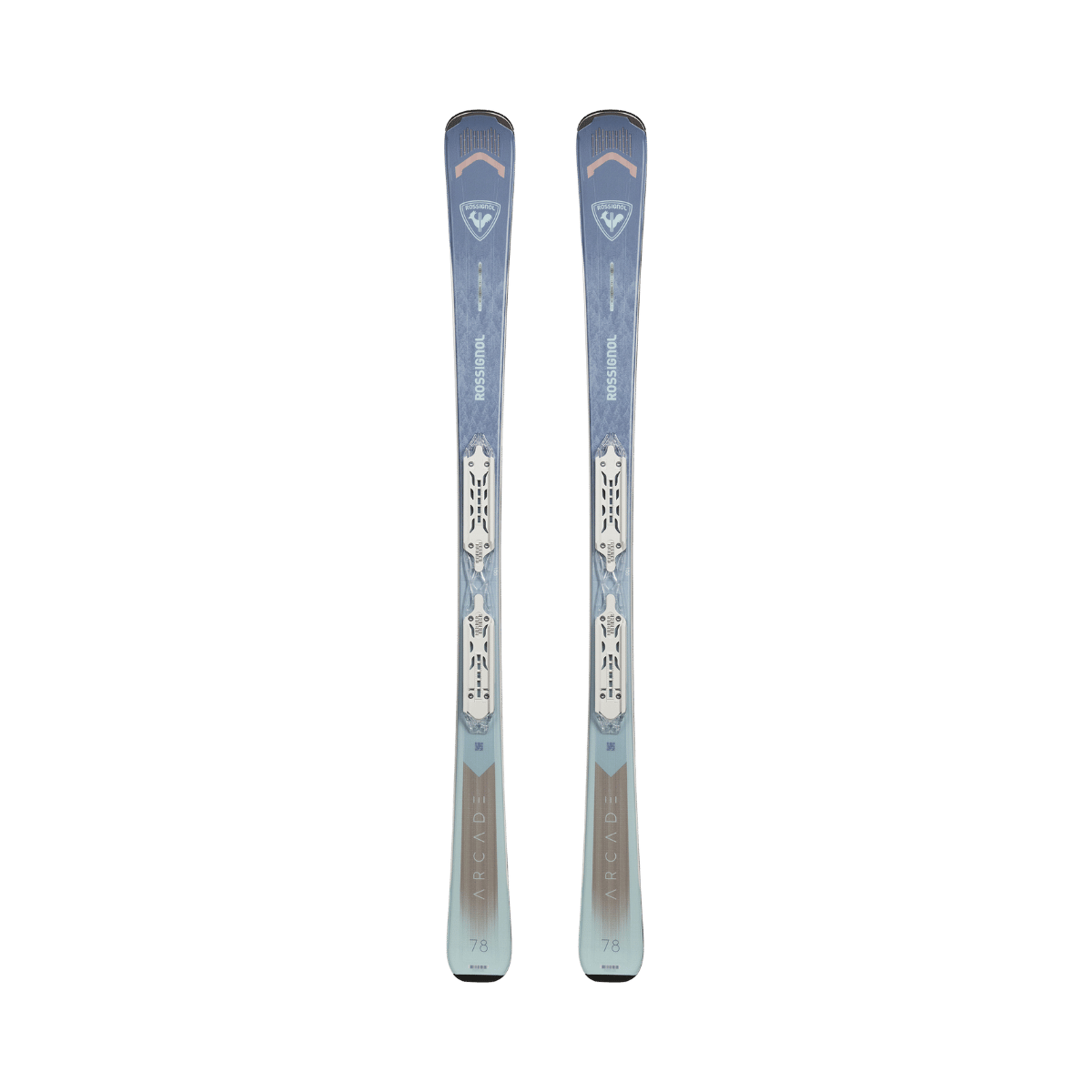 ROSSIGNOL WOMENS ARCADE 78 W/ XPRESS 10 GW - WHITE SPARKLE