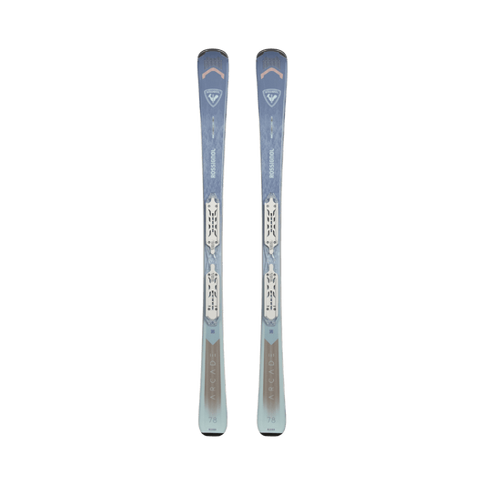 ROSSIGNOL WOMENS ARCADE 78 W/ XPRESS 10 GW - WHITE SPARKLE