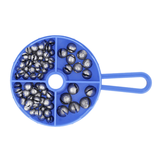 EAGLECLAW ROUND SPLIT-SHOT ASSORTMENT 78 PCS