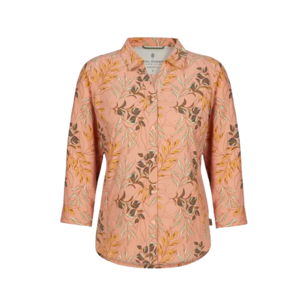 ROYAL ROBBINS WOMENS EXPEDITION PRO 3/4 SLEEVE CORK USLA PT