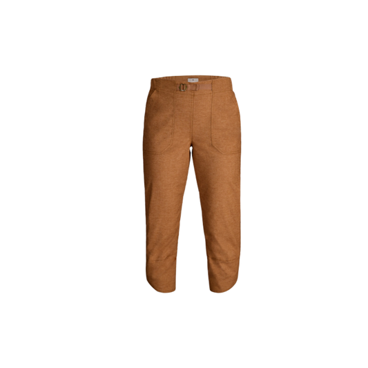 ROYAL ROBBINS WOMENS HEMPLINE CAPRI PECAN