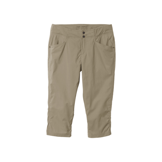 ROYAL ROBBINS WOMENS JAMMER II CAPRI LIGHT KHAKI