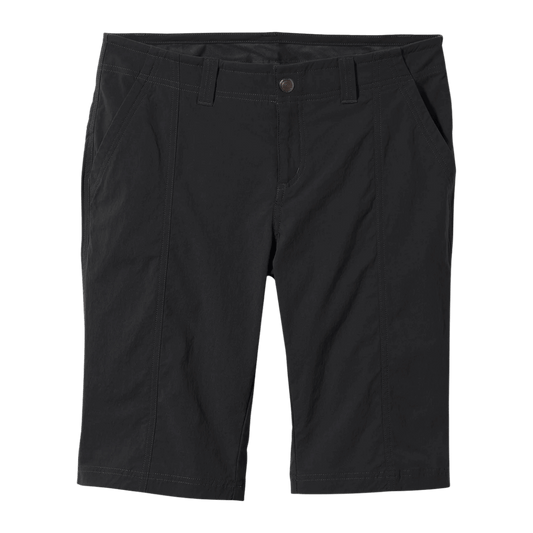 ROYAL ROBBINS WOMEN'S DISCOVERY III BERMUDA 12" - JET BLACK