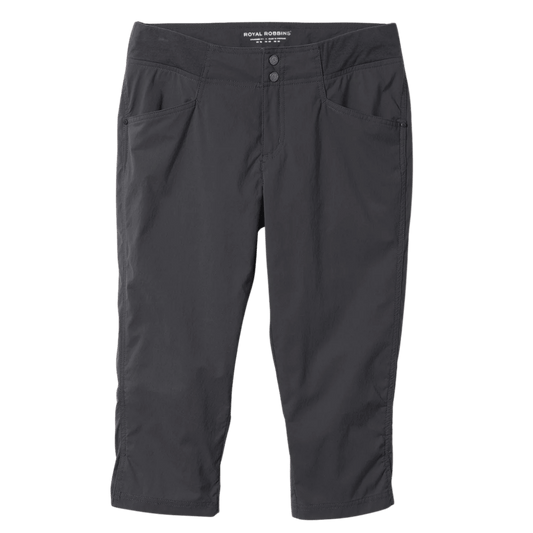 ROYAL ROBBINS WOMEN'S JAMMER II CAPRI -ASPHALT