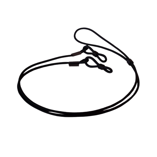 FLYING FISHERMAN RUBBERIZED RETAINER - BLACK