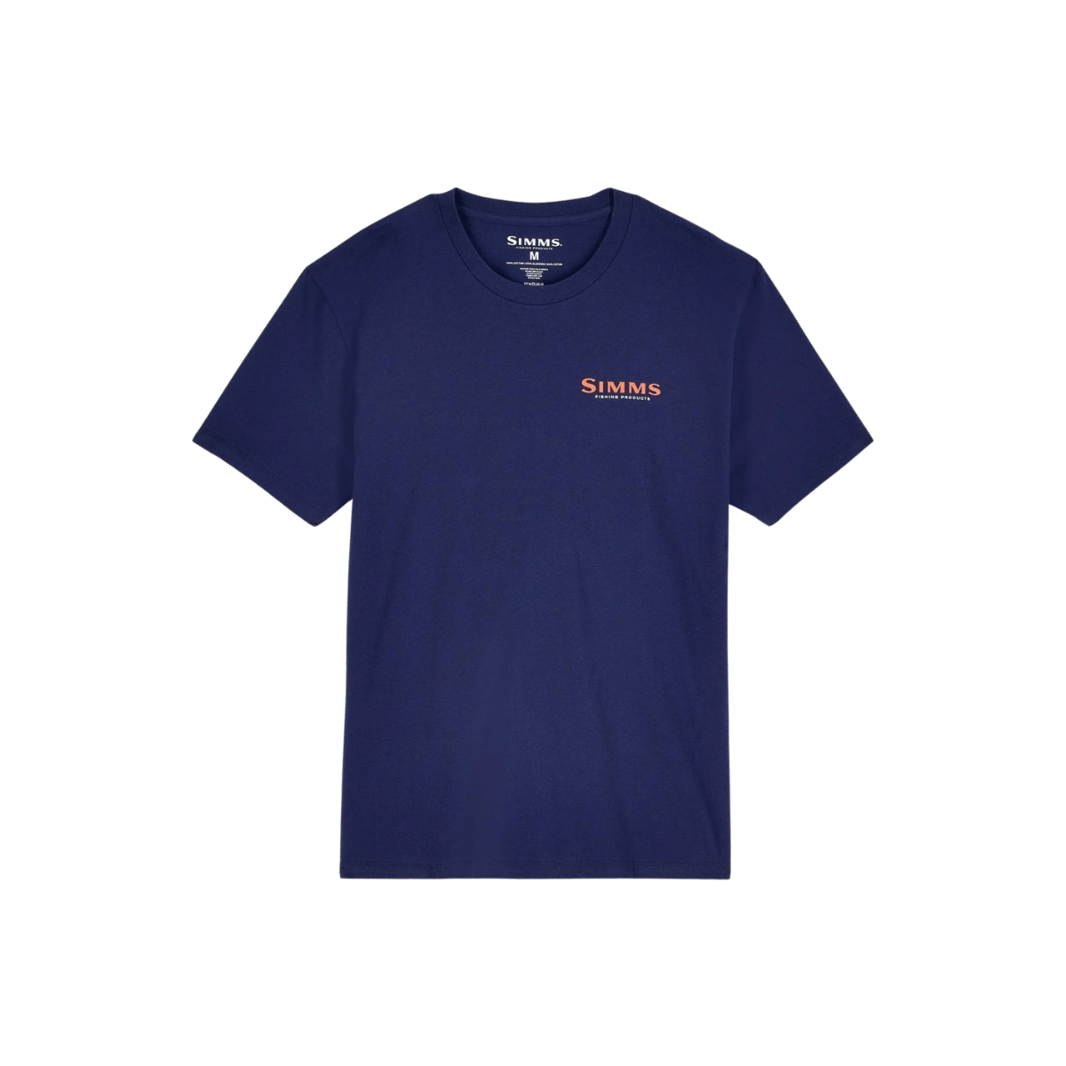SIMMS MEN'S BASS RULER T-SHIRT - NAVY
