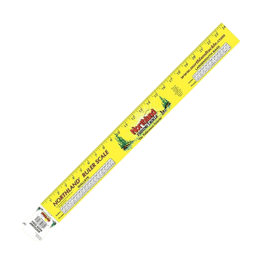 NORTHLAND RULER SCALE - 36IN - YELLOW