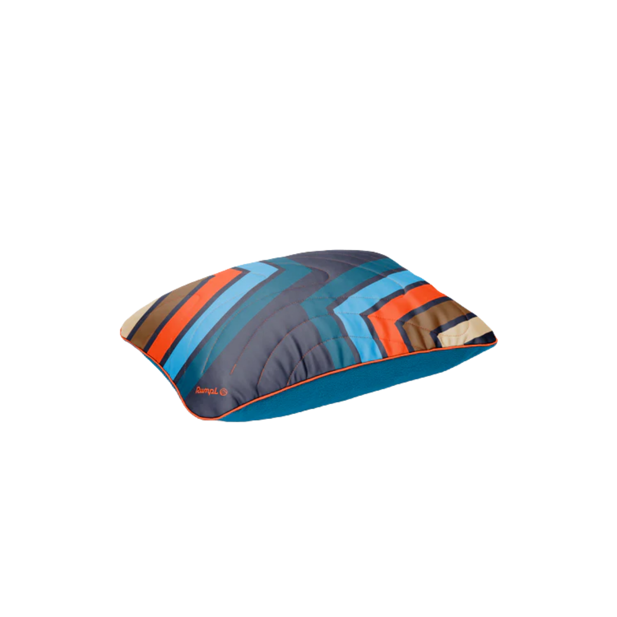 RUMPL CAMP PILLOW MIDNIGHT RETRO STRIPES