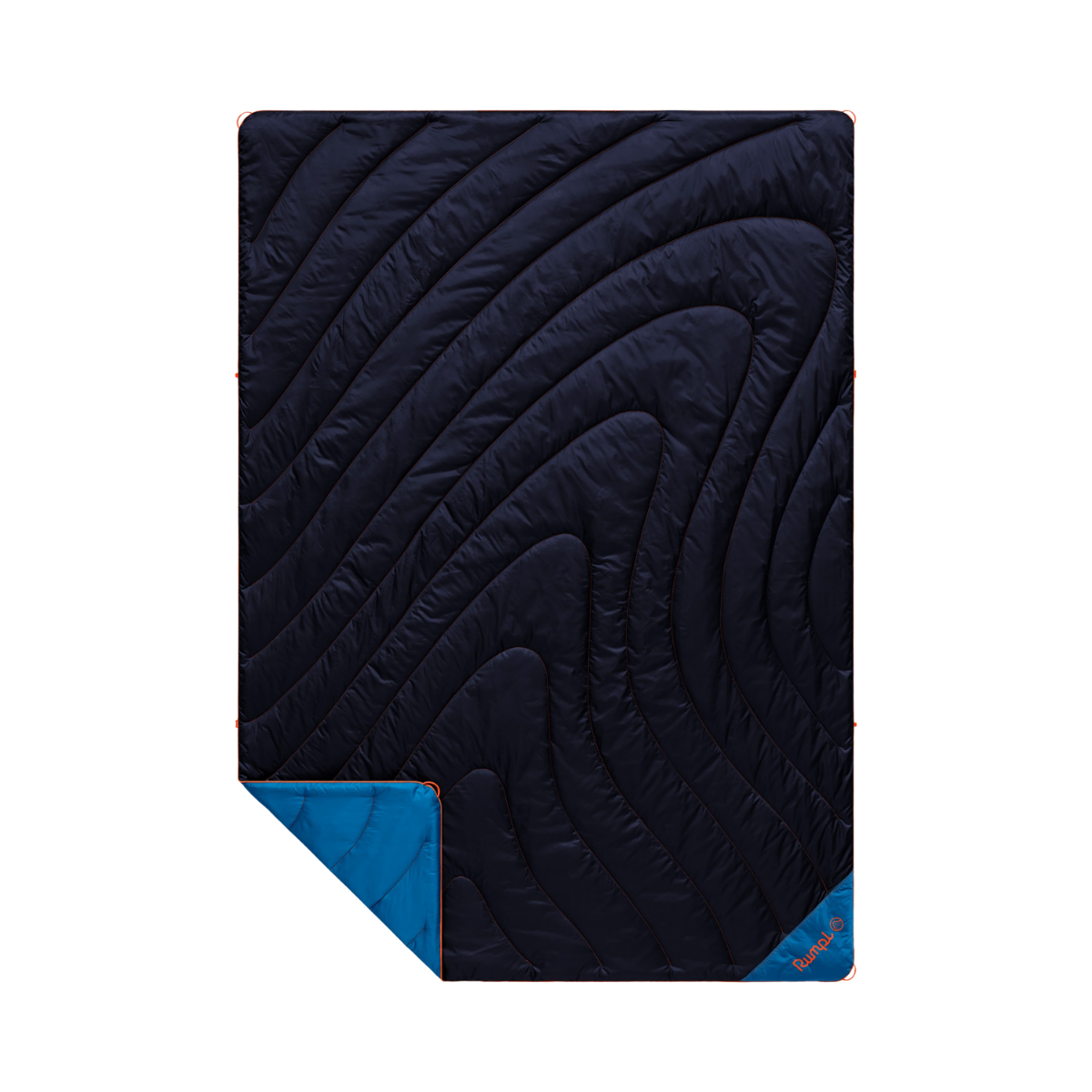 RUMPL ORIGINAL PUFFY BLANKET 1P MIDNIGHT BLUE