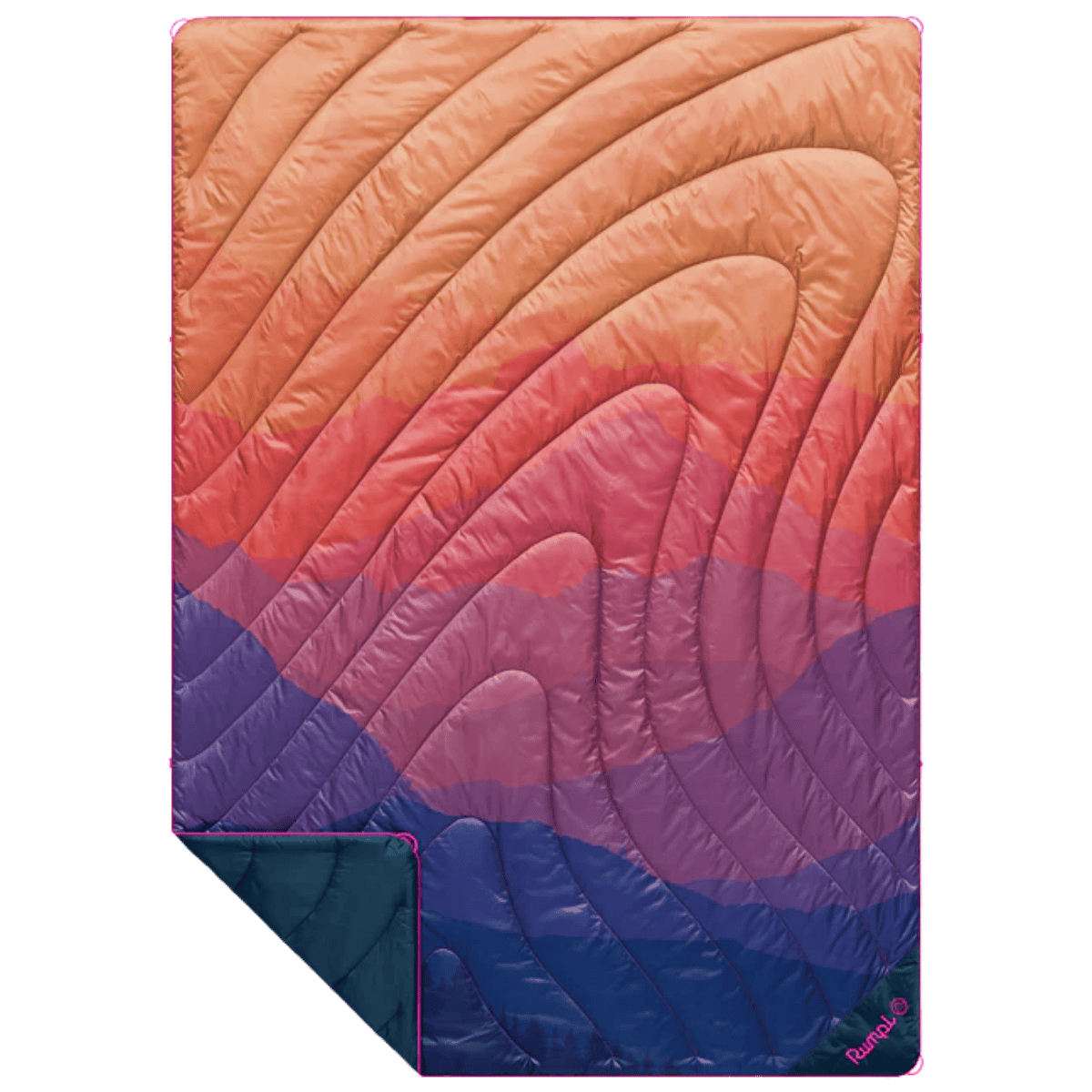 RUMPL ORIGINAL PUFFY BLANKET - SIERRA SUN FADE