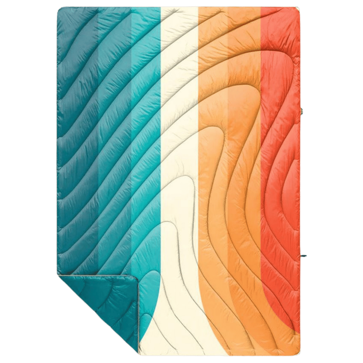 RUMPL ORIGINAL PUFFY BLANKET - NEWPORT SWELL