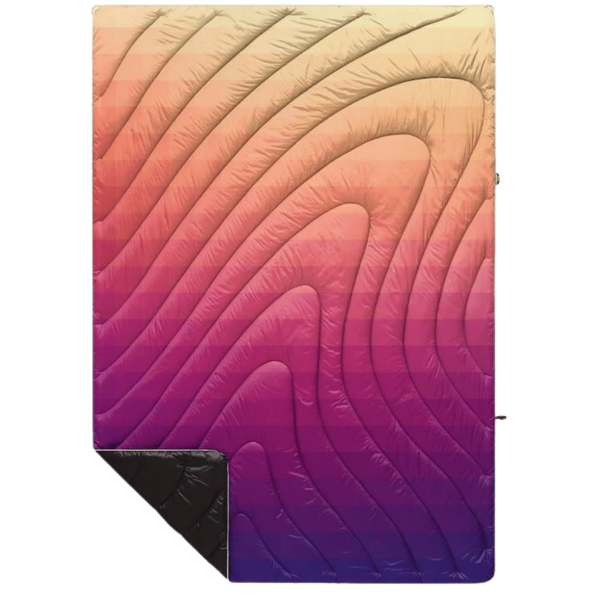 RUMPL ORIGINAL PUFFY BLANKET - DAWN PIXEL FADE