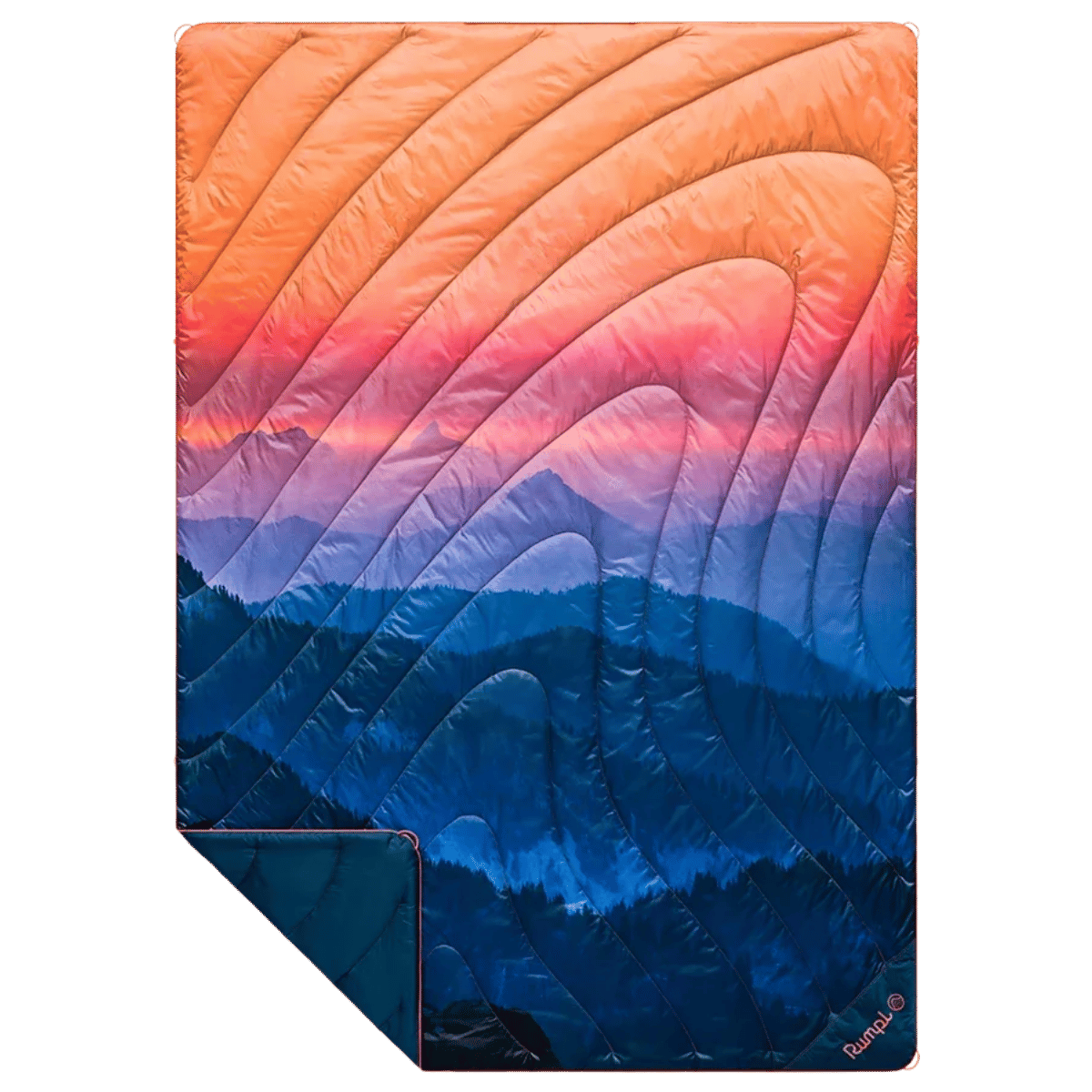 RUMPL ORIGINAL PUFFY BLANKET - ALPENGLOW