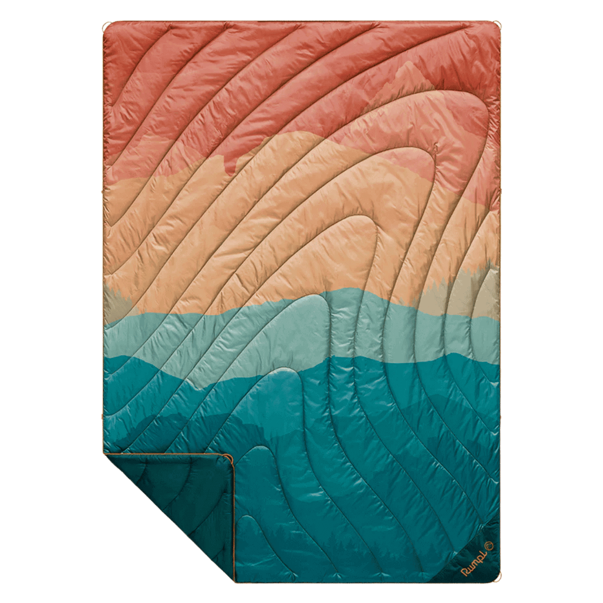 RUMPL ORIGINAL PUFFY BLANKET -ROCKY MOUNTAIN