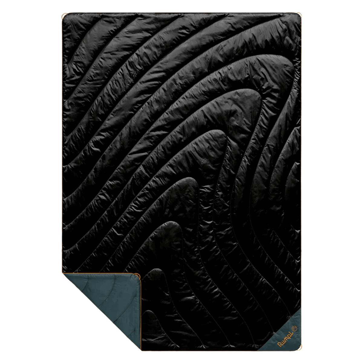 RUMPL ORIGINAL PUFFY BLANKET - BLACK