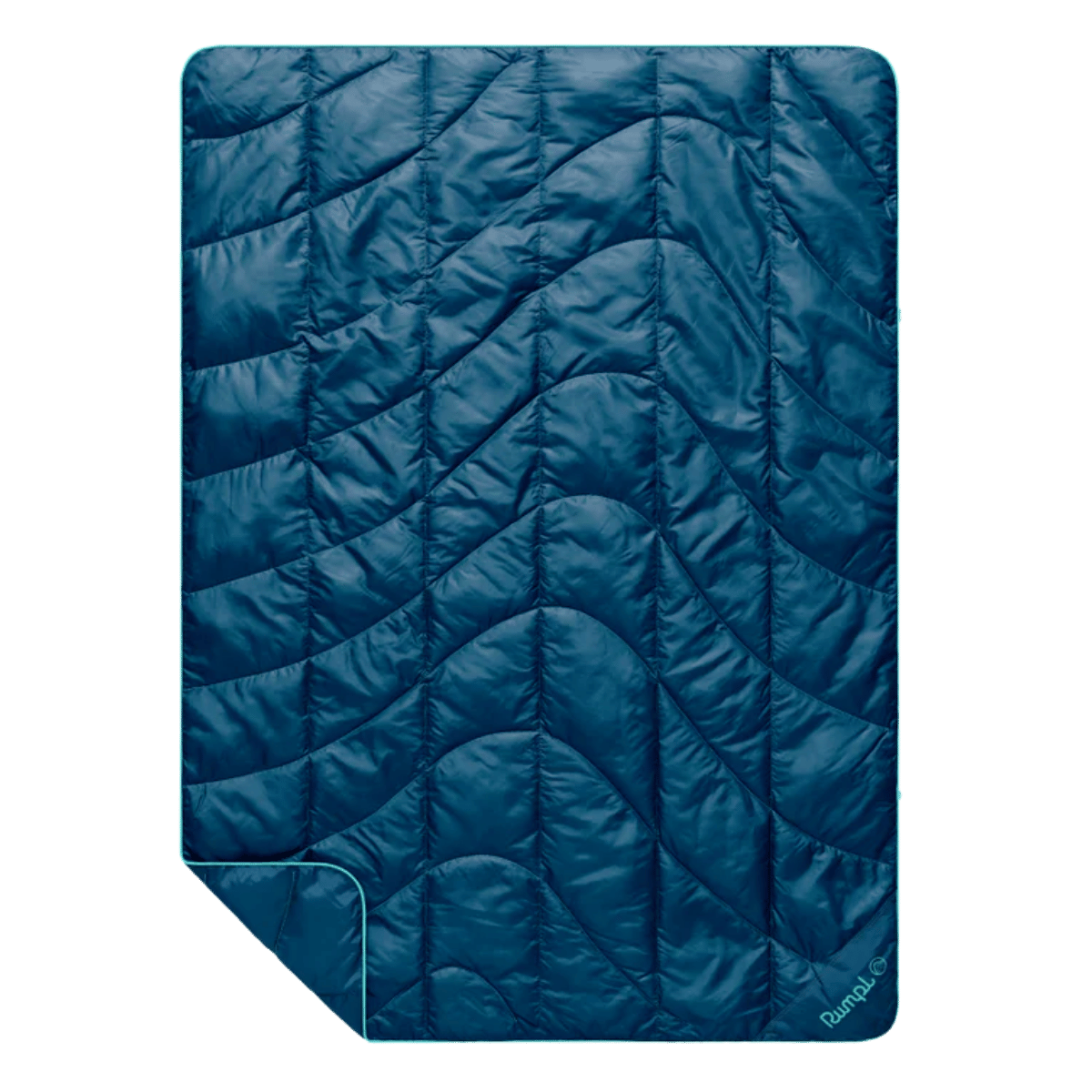 RUMPL TRAVEL PUFFY BLANKET - DEEPWATER