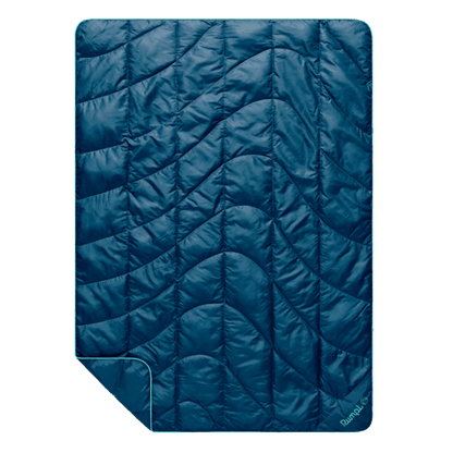 RUMPL TRAVEL PUFFY BLANKET - DEEPWATER