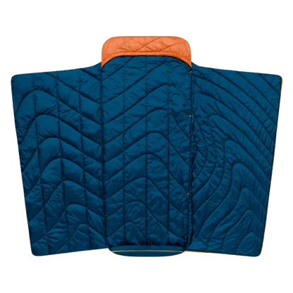 RUMPL WRAP SACK 20° SLEEPING BAG - BAJA FADE - OPEN VIEW