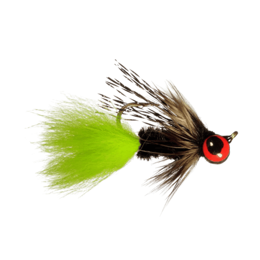 RAINY`S CARTER'S SEM SCULPIN BLACK/CHARTREUSE SIZE 10
