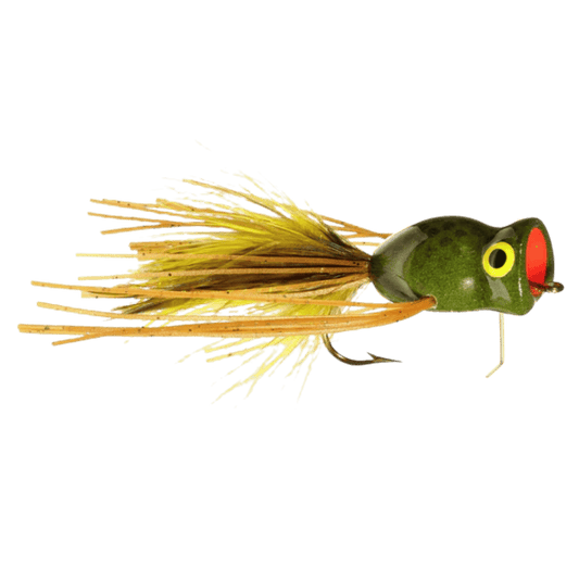 RAINY'S RATTLIN' FROG OLIVE SIZE 4