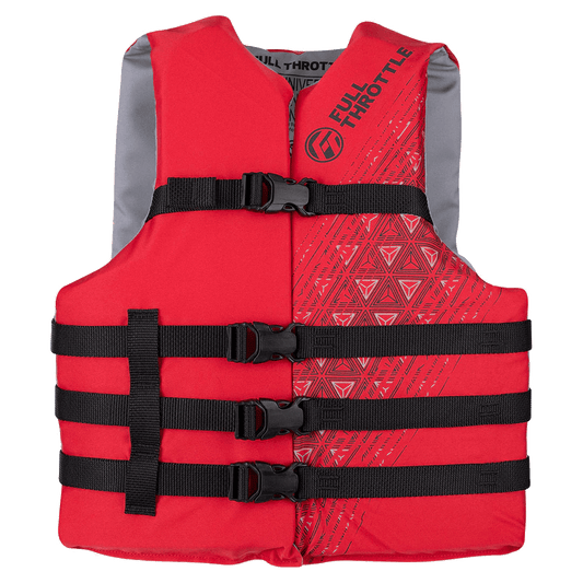 ADULT UNIVERSAL LIFE JACKET - RED