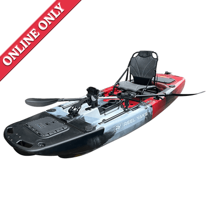ReelYaks Raider 9.5ft Propeller Drive Modular Fishing Kayak