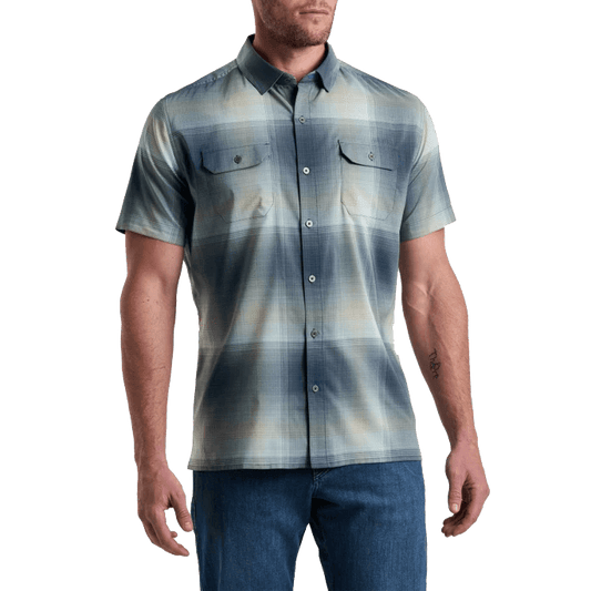 KUHL RESPONSE SS SHIRT - BLUE FOG