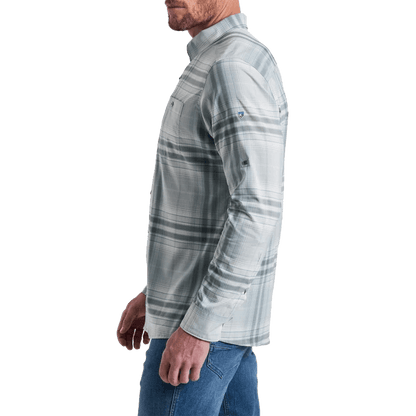 KUHL RESPONSE LITE LS SHIRT - HARBOR MIST SIDE