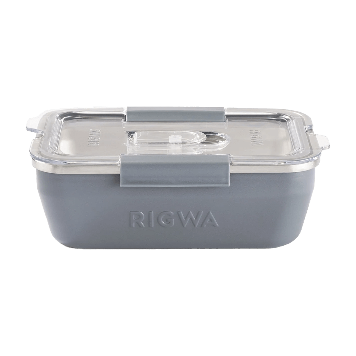RIGWA REX TRAVEL LUNCH BOX 8X5 - SLATE
