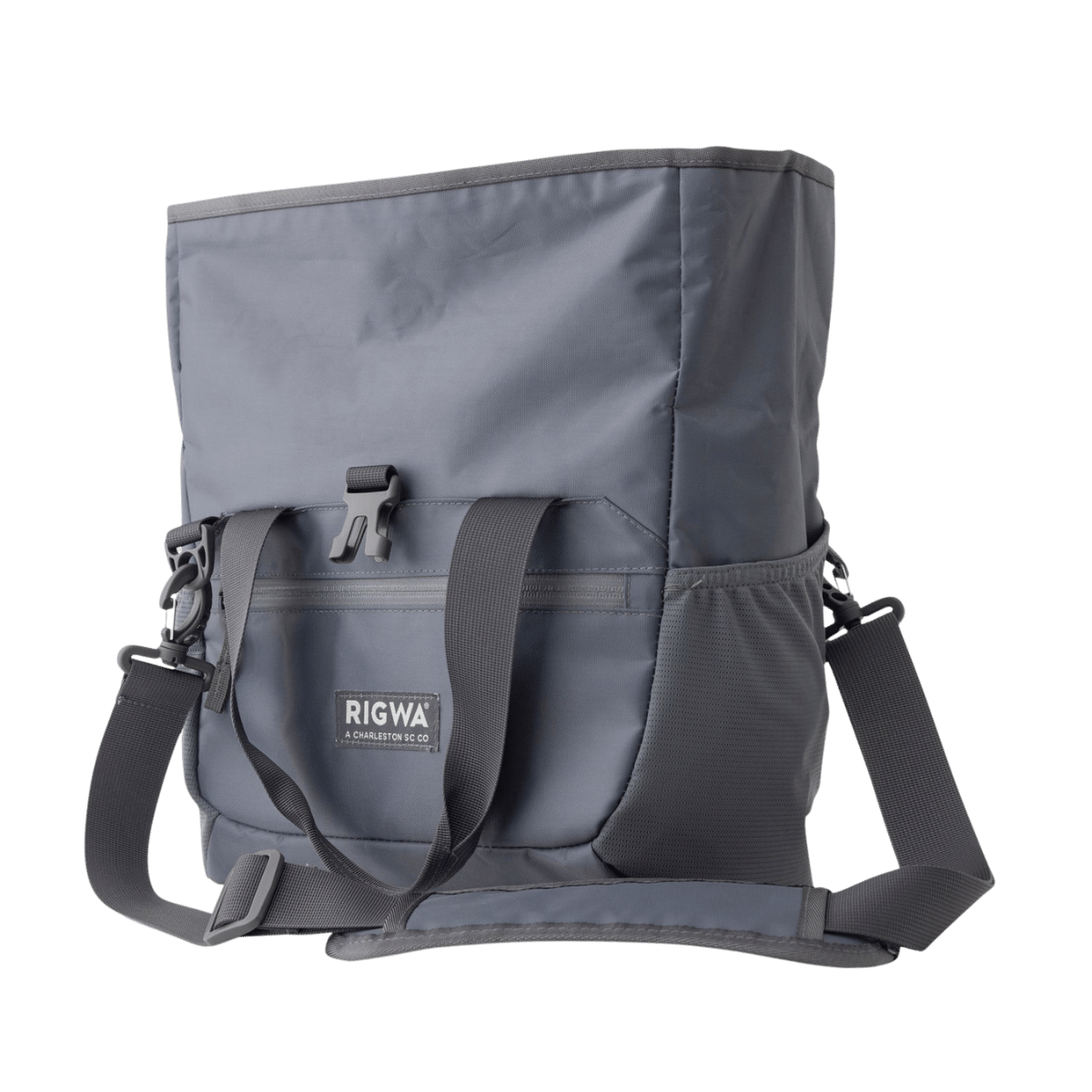 RIGWA TOTE LUNCH BAGS W/ICE BLOCK 8L - CHARCOAL