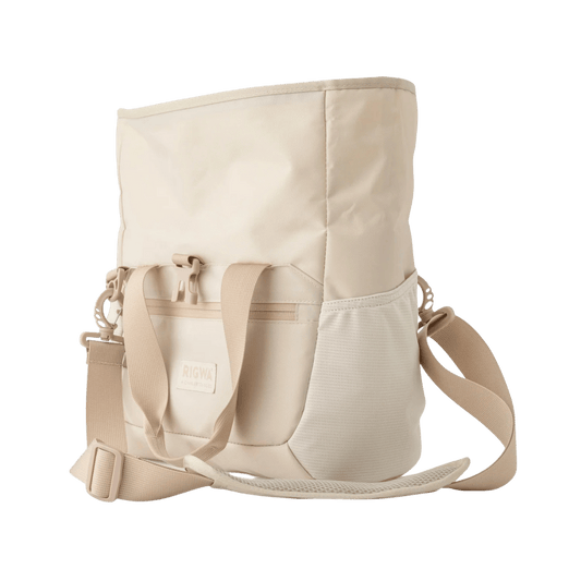 RIGWA TOTE LUNCH BAGS W/ICE BLOCK 8L - SAND