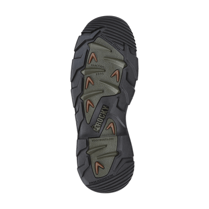 ROCKY BLIZZARD STALKER 9" 1200GR - BROWN - BOTTOM SOLE VIEW