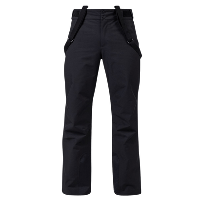 ROSSIGNOL MEN'S INSULATED SKI PANTS - BLACK - FRONT VIEW