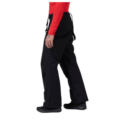 ROSSIGNOL MEN'S INSULATED SKI PANTS - BLACK - SIDE VIEW