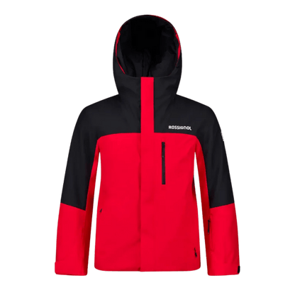 ROSSIGNOL MEN'S VELIKA INSULATED JACKET - SPORTS RED - FRONT VIEW