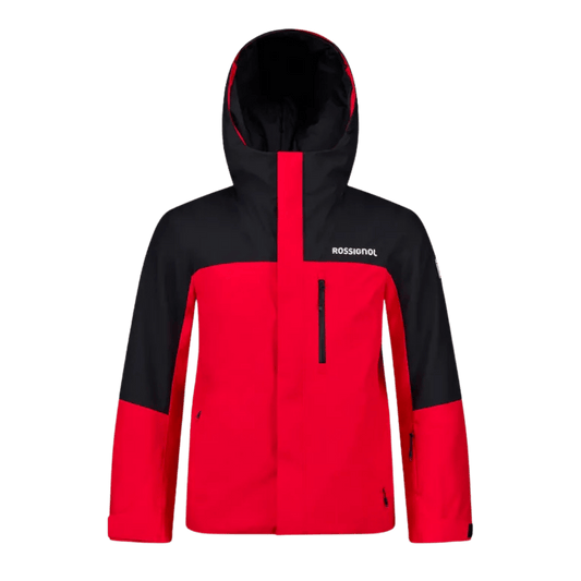 ROSSIGNOL MEN'S VELIKA INSULATED JACKET - SPORTS RED - FRONT VIEW