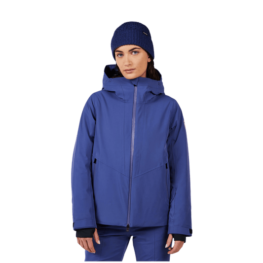 ROSSIGNOL WOMEN'S BLACKSIDE INSULATED JACKET - FUTURE BLUE - FRONT VIEW
