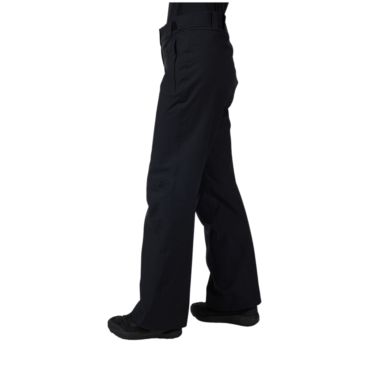 ROSSIGNOL WOMEN'S INSULATED SKI PANTS - BLACK - SIDE VIEW