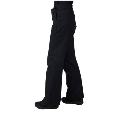 ROSSIGNOL WOMEN'S INSULATED SKI PANTS - BLACK - SIDE VIEW