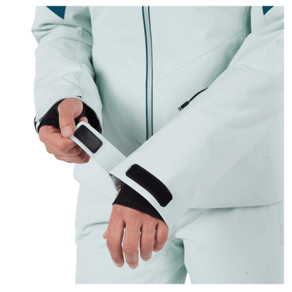 ROSSIGNOL WOMEN'S STRAWPILE SKI JACKET - STEAM- WRIST 