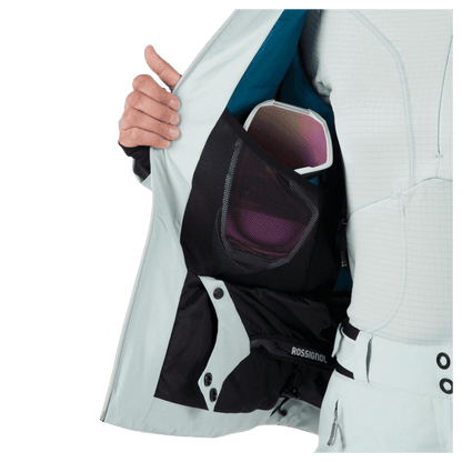 ROSSIGNOL WOMEN'S STRAWPILE SKI JACKET - STEAM_HEAD - INSIDE POCKET 2