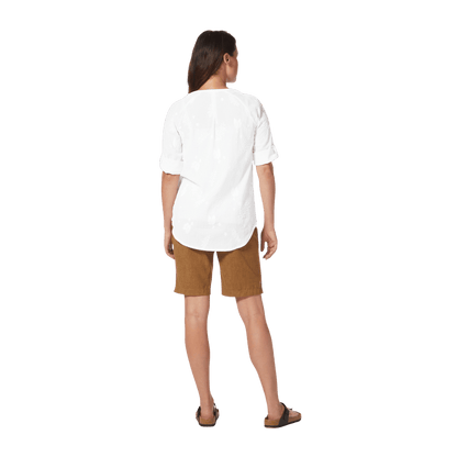 ROYAL ROBBINS WOMEN OASIS TUNIC II 3/4 SLEEVE BACK VIEW