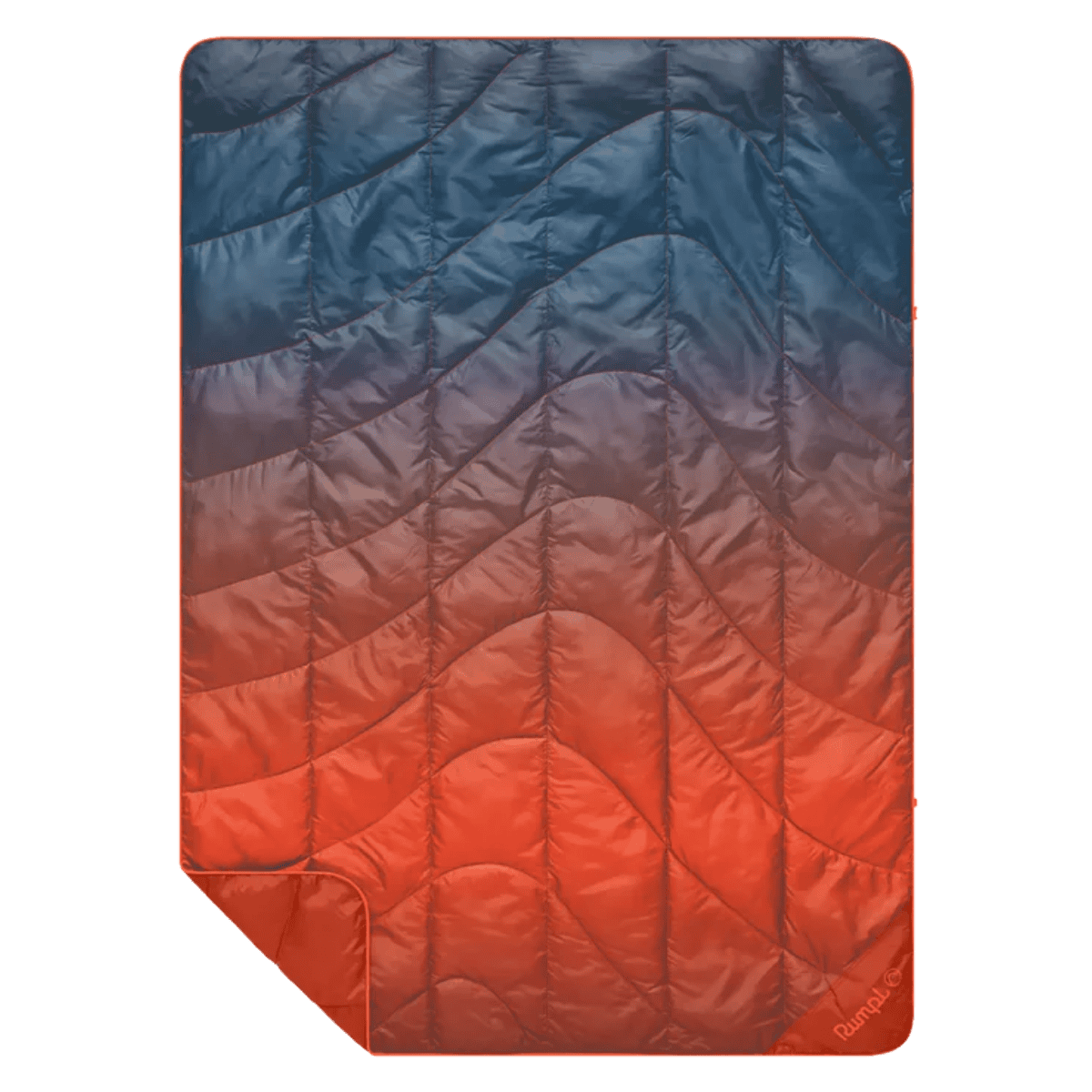 RUMPL TRAVEL PUFFY BLANKET - VOLCANIC FADE
