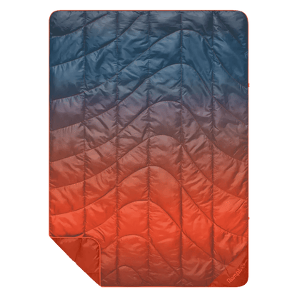 RUMPL TRAVEL PUFFY BLANKET - VOLCANIC FADE