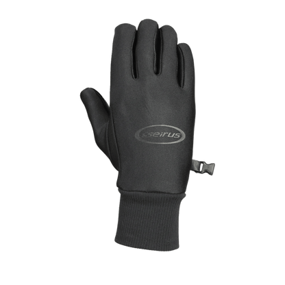 SEIRUS MEN'S ORIGINAL ALL WEATHER GLOVE - BLACK - BACK VIEW