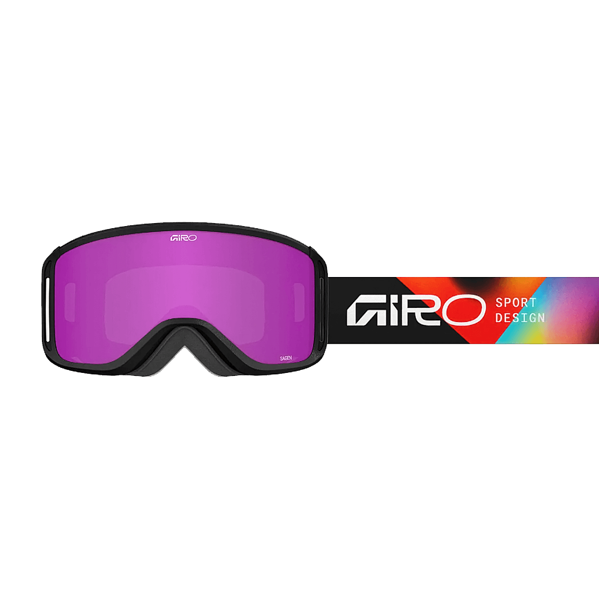 SAGEN GOGGLES BLACK PINK ANGLES